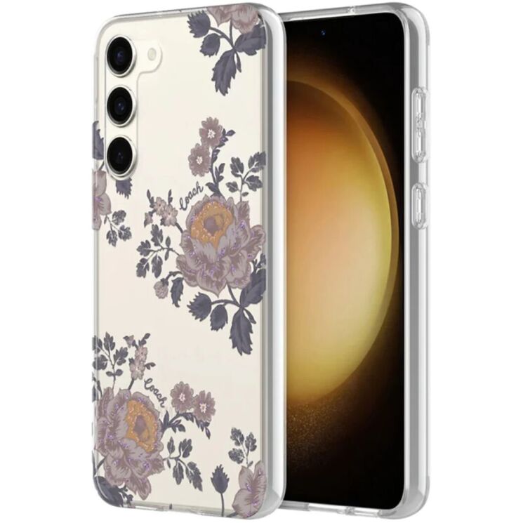 Захисний чохол Coach Protective Case для Samsung Galaxy S23 (S911) - Moody Floral: фото 1 з 2