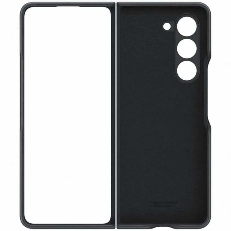 Защитный чехол Copiex Leather Cover (FF) для Samsung Galaxy Fold 5 - Black: фото 6 из 6