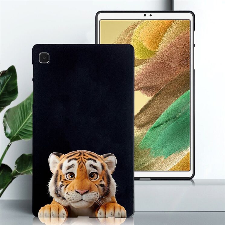 Защитный чехол Deexe Animal Series для Samsung Galaxy Tab A7 Lite (T220/T225) - Little Tiger: фото 2 из 5