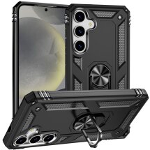 Защитный чехол Deexe Armor Case для Samsung Galaxy S25 (S931) - Black: фото 1 из 7