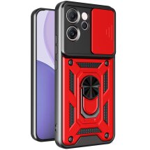Захисний чохол Deexe Armor Shield для OPPO Reno 14 F/FS - Red: фото 1 з 9