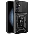 Защитный чехол Deexe Armor Shield для Samsung Galaxy S24 FE (S721) - Black (367519B)