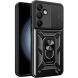 Защитный чехол Deexe Armor Shield для Samsung Galaxy S24 FE (S721) - Black (367519B). Фото 1 из 9