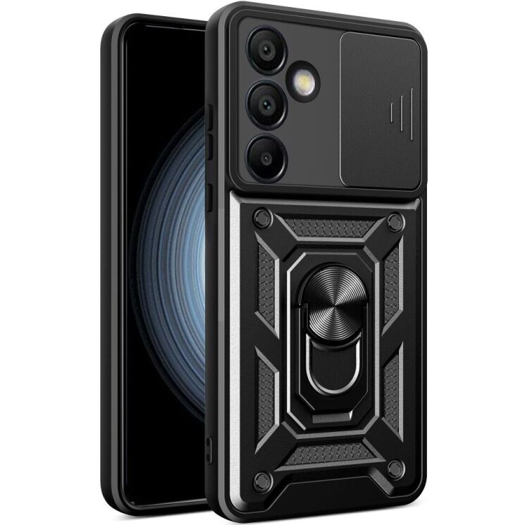 Защитный чехол Deexe Armor Shield для Samsung Galaxy S24 FE (S721) - Black: фото 1 из 9
