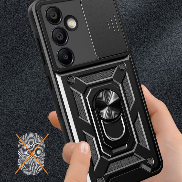 Защитный чехол Deexe Armor Shield для Samsung Galaxy S24 FE (S721) - Black: фото 7 из 9
