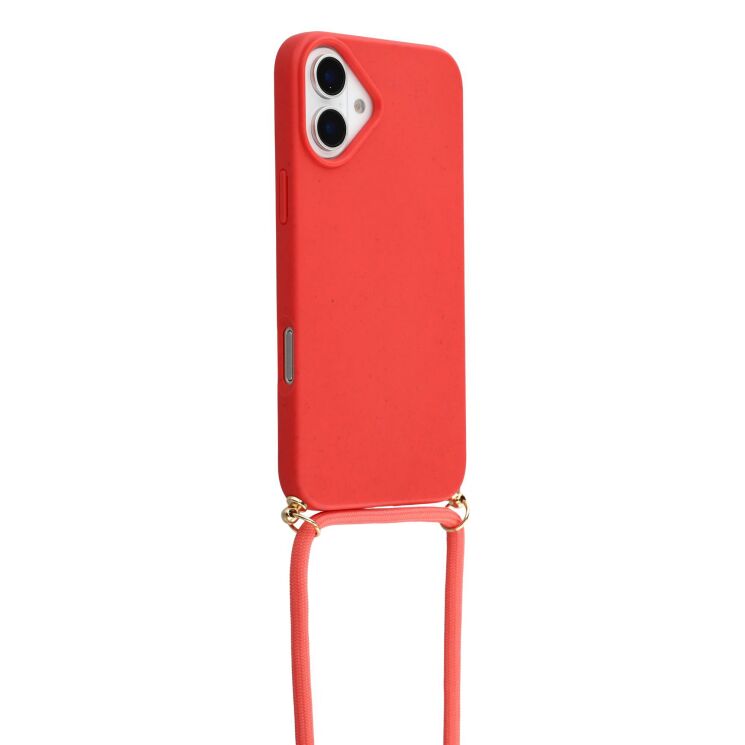 Защитный чехол Deexe Astra Case для Apple iPhone 17 - Red: фото 3 из 5