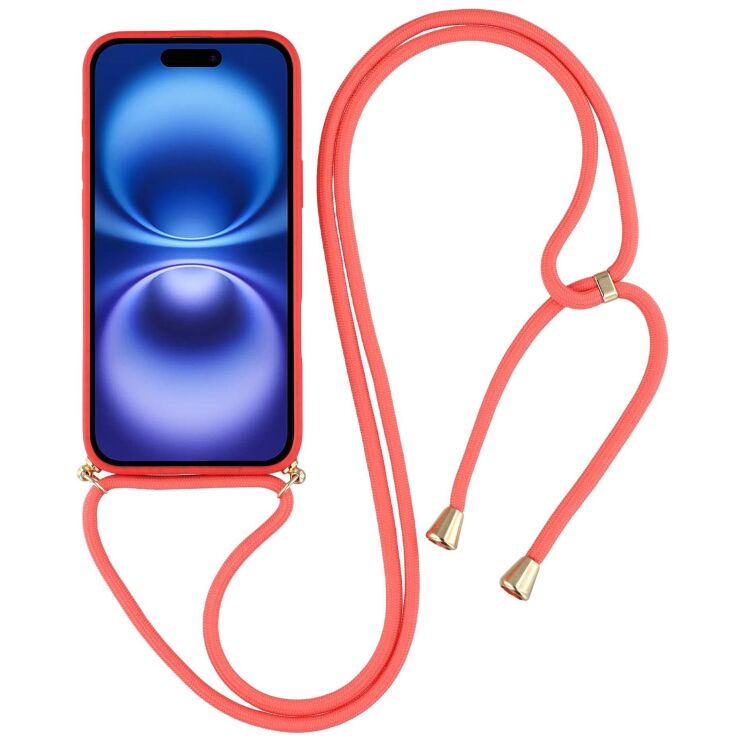 Защитный чехол Deexe Astra Case для Apple iPhone 17 - Red: фото 2 из 5