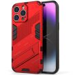 Защитный чехол Deexe Bibercas для Apple iPhone 15 Pro - Red (329321R)