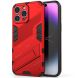 Защитный чехол Deexe Bibercas для Apple iPhone 15 Pro - Red (329321R). Фото 1 из 6