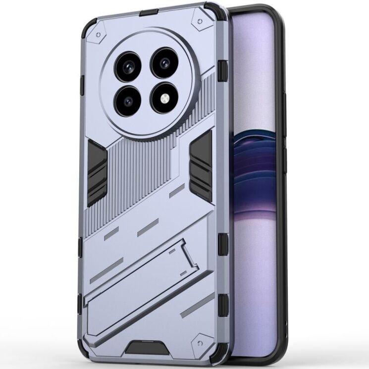 Защитный чехол Deexe Bibercas для Realme 13 Pro / 13 Pro Plus - Grey: фото 1 из 7