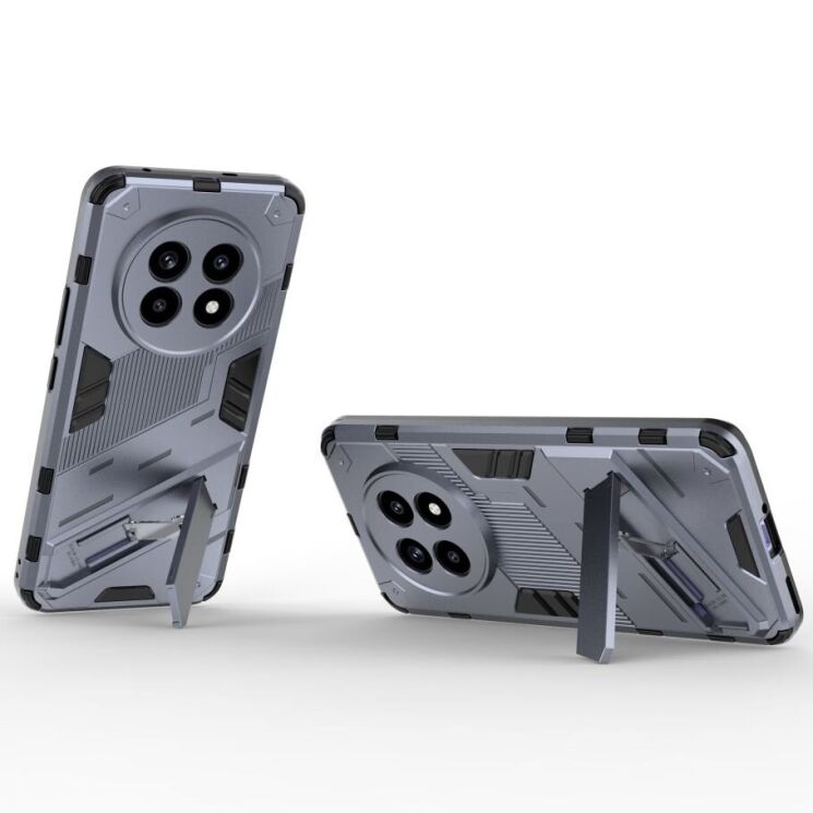 Защитный чехол Deexe Bibercas для Realme 13 Pro / 13 Pro Plus - Grey: фото 2 из 7