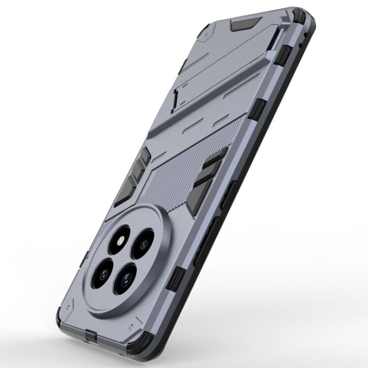 Защитный чехол Deexe Bibercas для Realme 13 Pro / 13 Pro Plus - Grey: фото 3 из 7