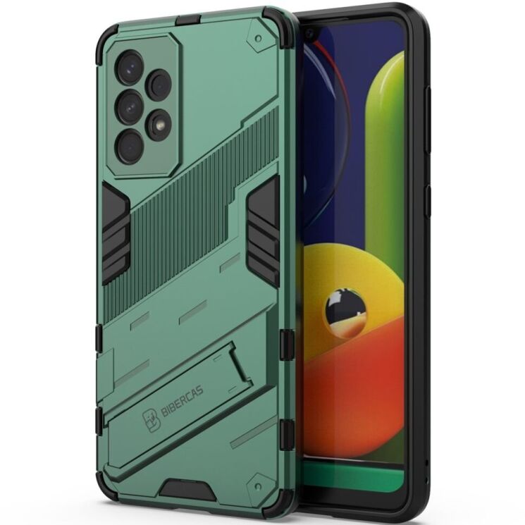 Защитный чехол Deexe Bibercas для Samsung Galaxy A33 (A336) - Green: фото 2 из 8