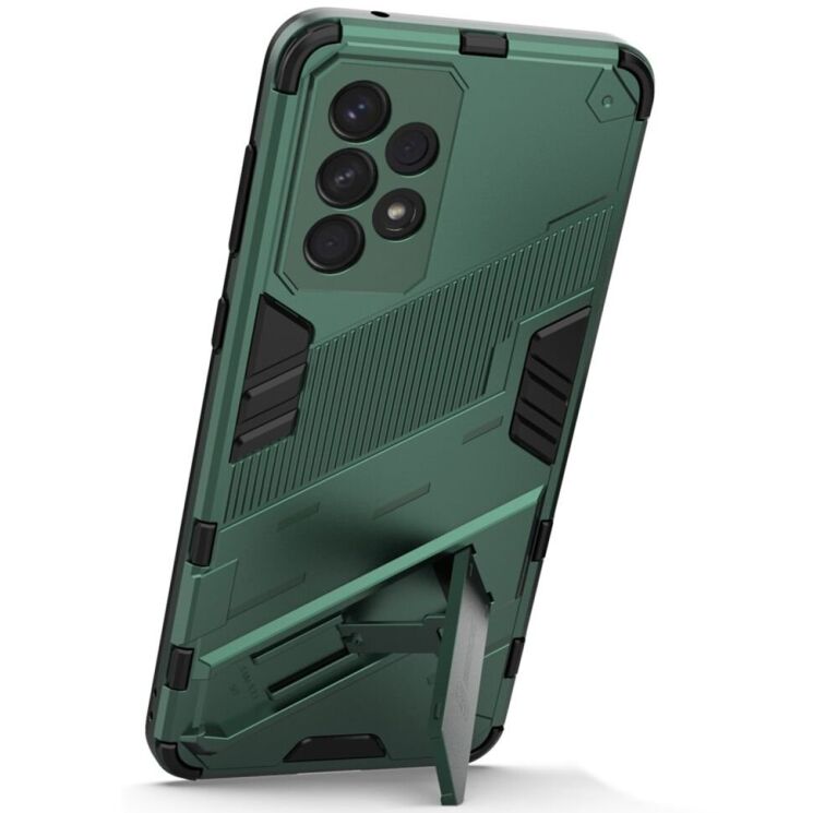 Защитный чехол Deexe Bibercas для Samsung Galaxy A33 (A336) - Green: фото 3 из 8