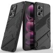 Защитный чехол Deexe Bibercas для Xiaomi Redmi Note 12 Pro 5G - Black (318714B)