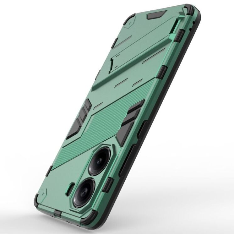 Защитный чехол Deexe Bibercas для Xiaomi Poco X7 Pro - Green: фото 3 из 6