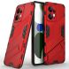 Защитный чехол Deexe Bibercas для Xiaomi Redmi Note 12 - Red (323016R). Фото 1 из 8