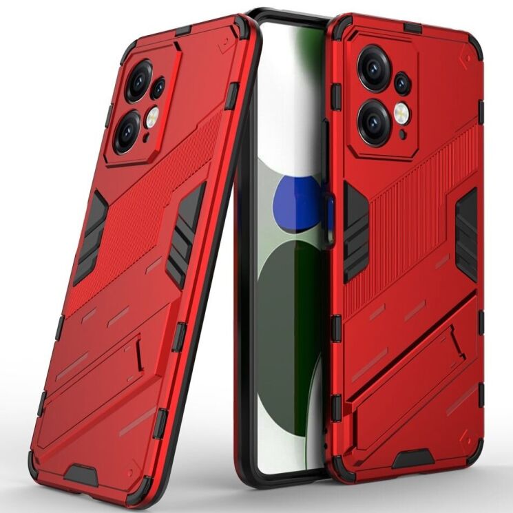 Защитный чехол Deexe Bibercas для Xiaomi Redmi Note 12 - Red: фото 1 из 8