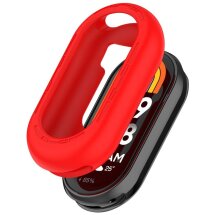 Защитный чехол Deexe Color Frame для Xiaomi Mi Smart Band 9 - Red: фото 1 из 8