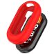 Защитный чехол Deexe Color Frame для Xiaomi Mi Smart Band 9 - Red (359403R). Фото 1 из 8