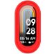 Защитный чехол Deexe Color Frame для Xiaomi Mi Smart Band 9 - Red (359403R). Фото 4 из 8