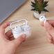 Защитный чехол Deexe Crystal Case для Samsung Galaxy Buds 3 / Buds 3 Pro - Transparent (360904T). Фото 2 из 8