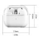 Защитный чехол Deexe Crystal Case для Samsung Galaxy Buds 3 / Buds 3 Pro - Transparent (360904T). Фото 8 из 8
