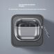 Захисний чохол Deexe Crystal Shield для Samsung Galaxy Buds 3 / Buds 3 Pro - Transparent Black (360917H). Фото 6 з 7
