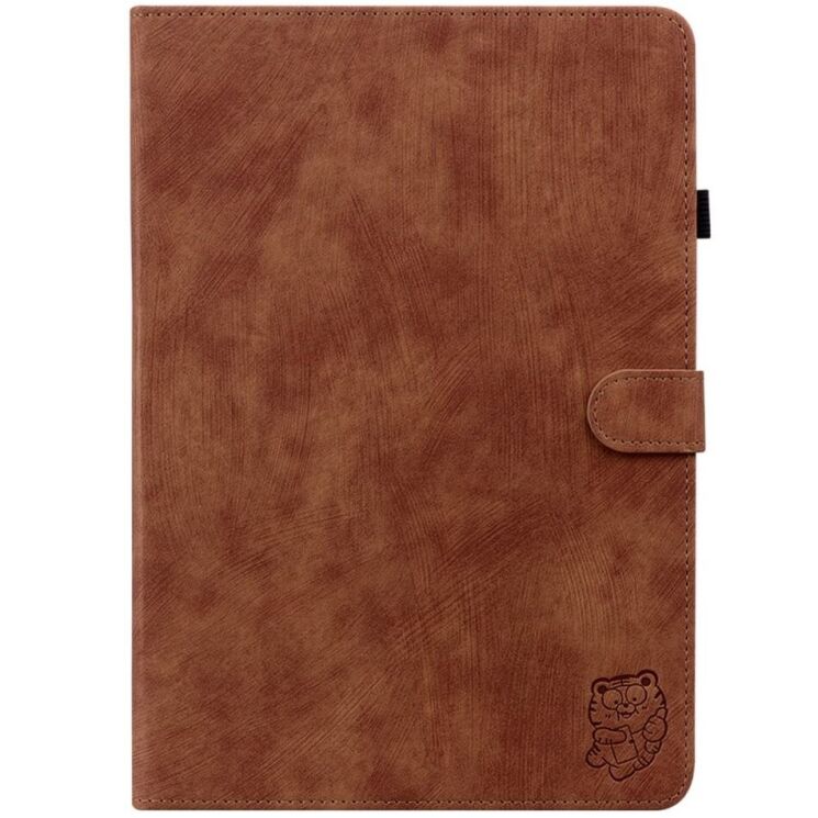 Защитный чехол Deexe Cute Tiger для Samsung Galaxy Tab A9 (X110/115) - Brown: фото 5 из 10