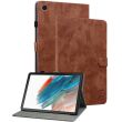 Защитный чехол Deexe Cute Tiger для Samsung Galaxy Tab A9 (X110/115) - Brown (339341Z)