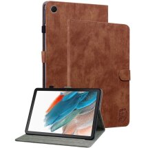Защитный чехол Deexe Cute Tiger для Samsung Galaxy Tab A9 (X110/115) - Brown: фото 1 из 10