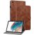 Защитный чехол Deexe Cute Tiger для Samsung Galaxy Tab A9 (X110/115) - Brown: фото 1 из 10