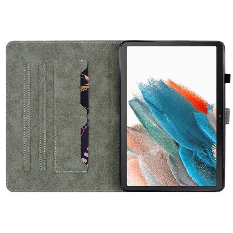Защитный чехол Deexe Cute Tiger для Samsung Galaxy Tab A9 (X110/115) - Brown: фото 2 из 10
