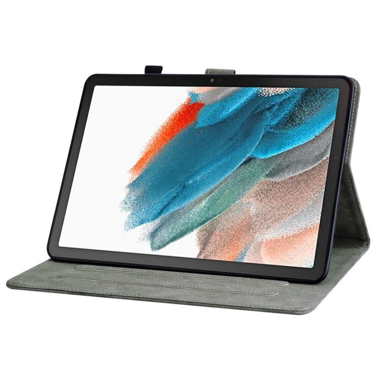 Защитный чехол Deexe Cute Tiger для Samsung Galaxy Tab A9 (X110/115) - Brown: фото 3 из 10