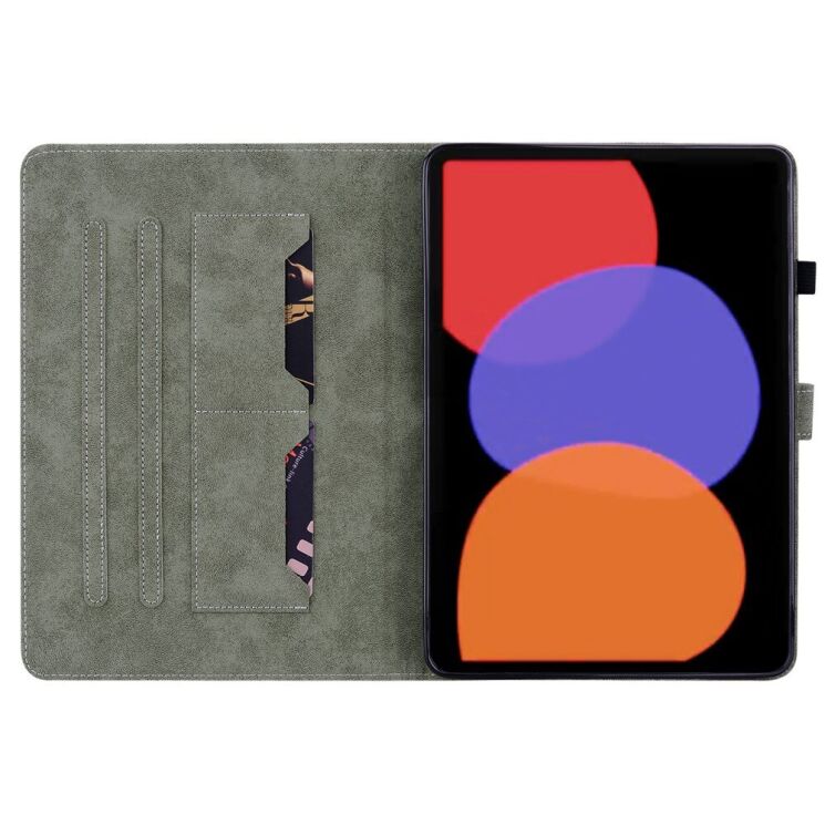 Защитный чехол Deexe Cute Tiger для Xiaomi Pad 6 / 6 Pro - Black: фото 2 из 7