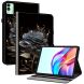 Защитный чехол Deexe Flower для TECNO Megapad 11 - Black Rose (375500D). Фото 1 из 7