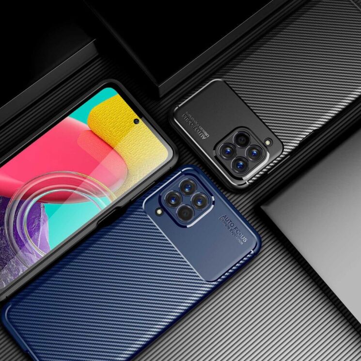 Защитный чехол Deexe Fusion для Samsung Galaxy M53 (M536) - Black: фото 6 из 11