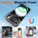 Захисний чохол Deexe Glitter Case with MagSafe для iPhone 18 Pro Max / 17 Pro Max - Blue (423867L). Фото 2 з 7