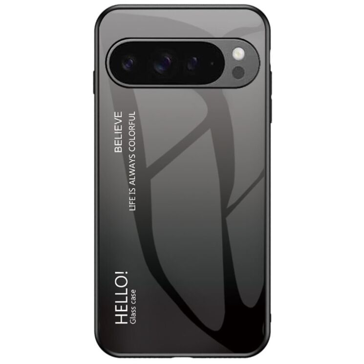 Защитный чехол Deexe Gradient Color для Google Pixel 9 Pro XL - Black / Grey: фото 1 из 7