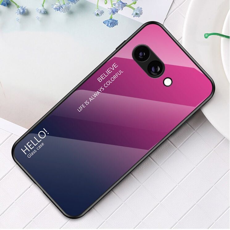 Защитный чехол Deexe Gradient Color для Google Pixel 9a - Rose: фото 2 из 15