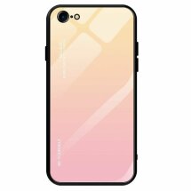 Захисний чохол Deexe Gradient Color для iPhone SE 2 / 3 (2020 / 2022) / iPhone 8 / iPhone 7 - Gold / Pink: фото 1 з 15