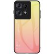 Захисний чохол Deexe Gradient Color для Motorola Edge 50 Pro - Yellow (353643Y)