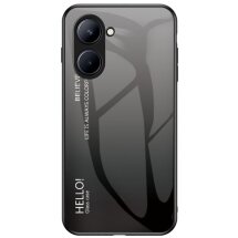 Захисний чохол Deexe Gradient Color для Realme C33 - Black / Grey: фото 1 з 4