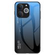 Защитный чехол Deexe Gradient Color для Realme Note 70 - Blue / Black (389709LB)