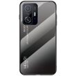 Защитный чехол Deexe Gradient Color для Xiaomi 11T / 11T Pro - Black / Grey (285843BH)