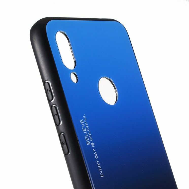 Защитный чехол Deexe Gradient Color для Xiaomi Redmi 7A - Black / Blue: фото 5 из 8