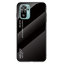 Защитный чехол Deexe Gradient Color для Xiaomi Redmi Note 10 / Note 10s / Poco M5s - Black: фото 1 из 8