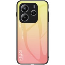 Защитный чехол Deexe Gradient Color для Xiaomi Redmi Note 14 5G - Yellow: фото 1 из 10