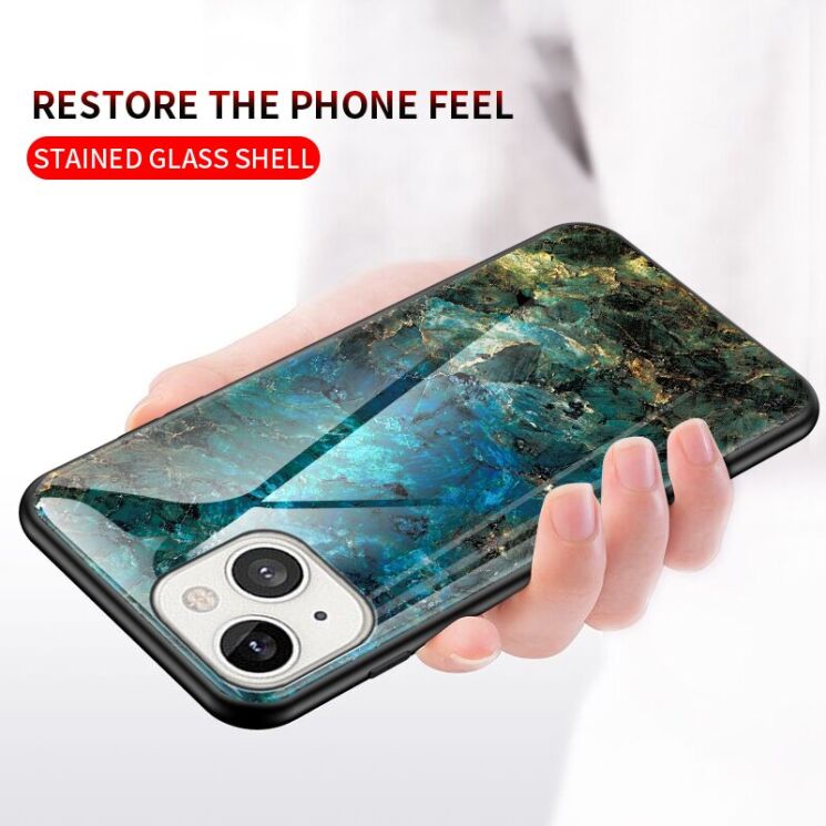 Захисний чохол Deexe Gradient Pattern для Apple iPhone 13 - White: фото 5 з 8