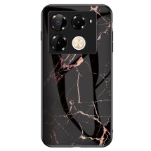 Захисний чохол Deexe Gradient Pattern для Infinix Note 40 Pro - Black / Gold: фото 1 з 7